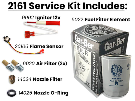 2161 Service Kit: 3 Year Oasis NE-S (9002, 6022, 6020 (QTY 2), 14024, 14025, 20106)