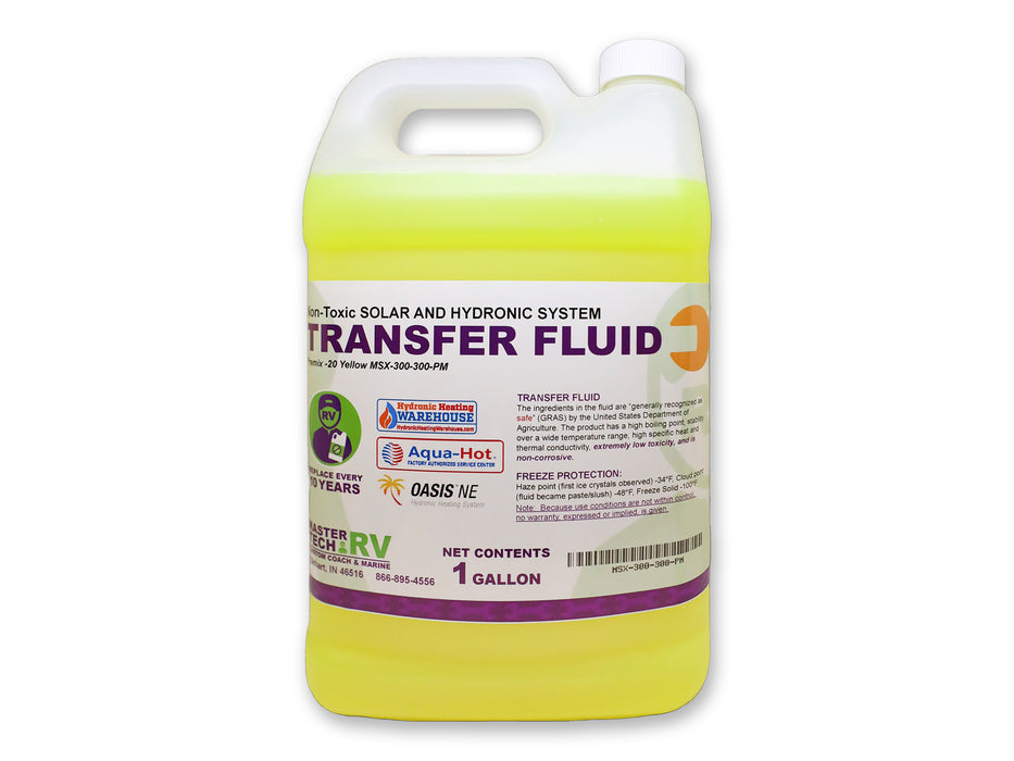 1 GAL (Yellow) Premix (-20º) Heat Transfer Boiler Antifreeze