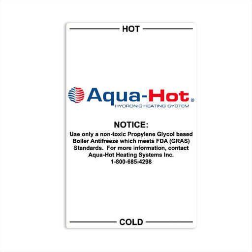 5 Qt. Expansion Tank Label