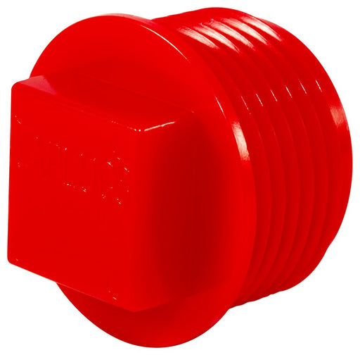 Caplugs 99390176 Plastic Threaded Plug for Pipe Fittings. P-48, PE-HD, to Plug Thread Size 1/2 NPT",