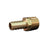 AH Brass Barb Fitting, 1/2 in. x 1/2 in. (M) NPT - PLX-699-330