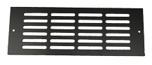 Oasis Faceplate 4x12 Grill, Black, Anodized