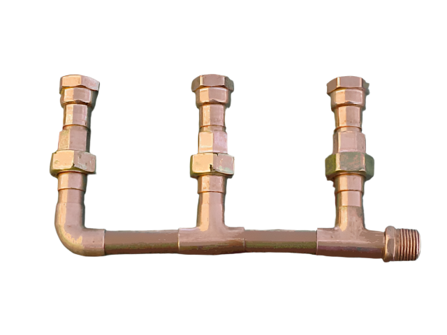 2 Zone Pump Manifold Pipe Assembly