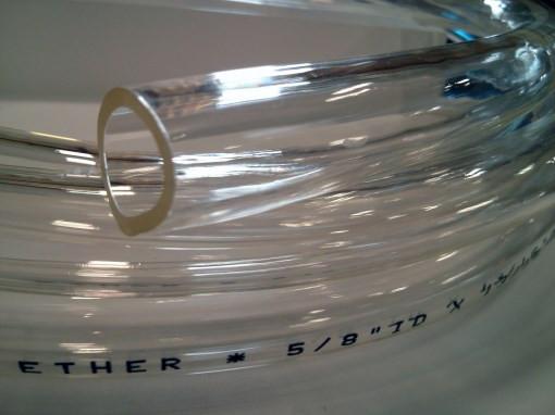 Clear Tube Overflow Hose 5/8 inch x 4 foot